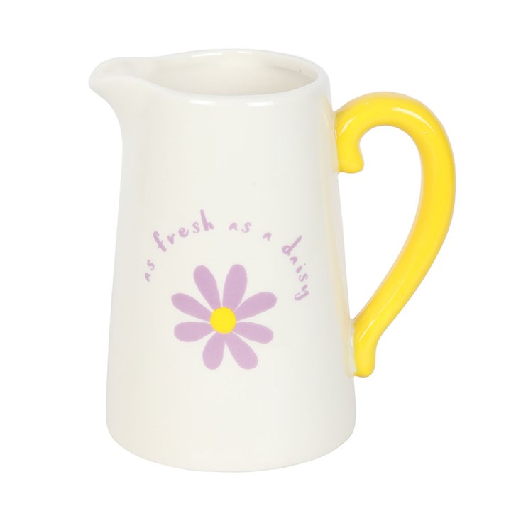 Fresh As A Daisy keramisk blomsterkanne