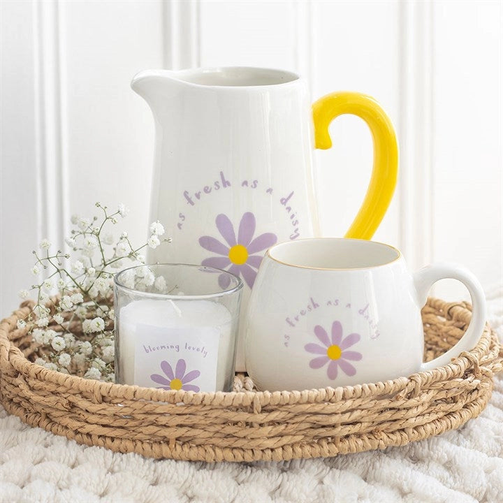 Fresh As A Daisy keramisk blomsterkanne