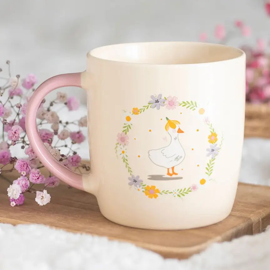 Floral Duck kopp