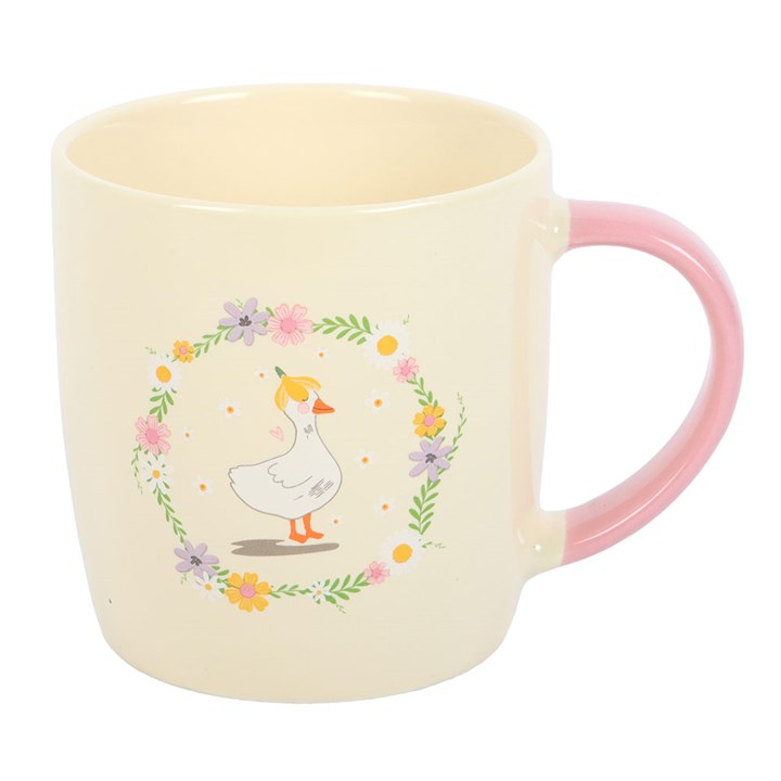 Floral Duck kopp