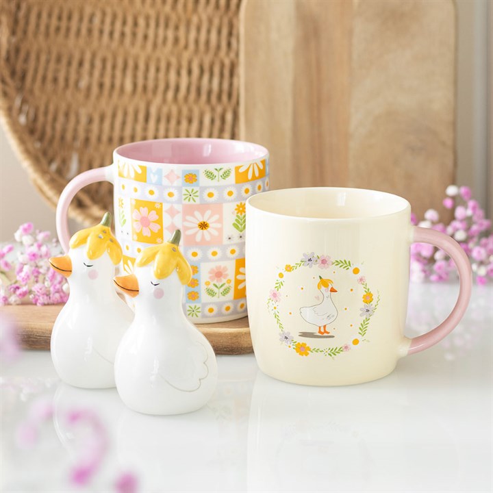 Floral Duck kopp