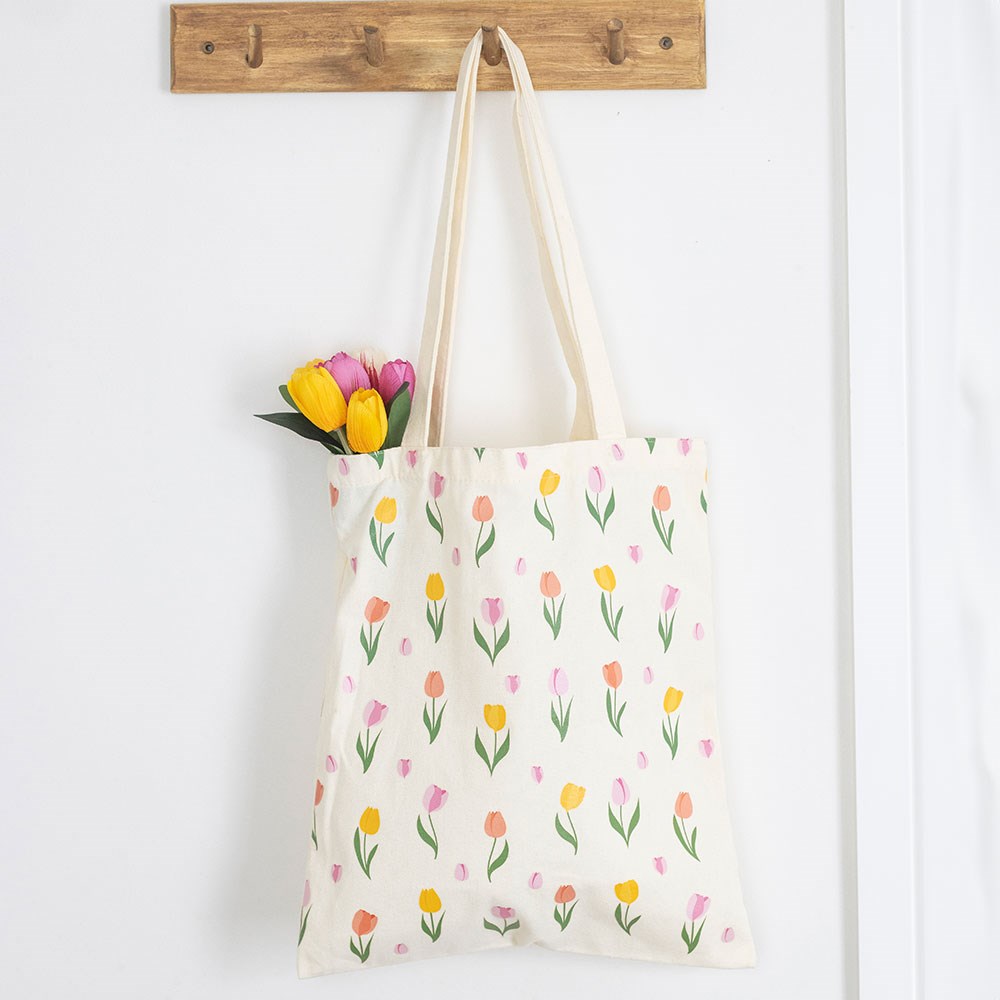Tulipanprint Tote Bag