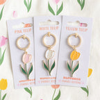 Tulipan nøkkelring