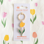 Tulipan nøkkelring