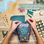 Adventskalender papirposer sett – 24 stk (søte juleønsker)