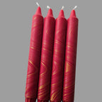 Swirl Sparkly Red Lys