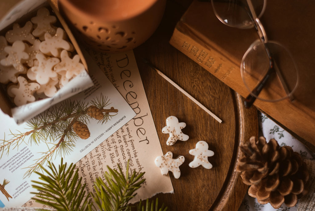 Smeltevoks Gavehus – Gingerbread & Trær (20 stk)